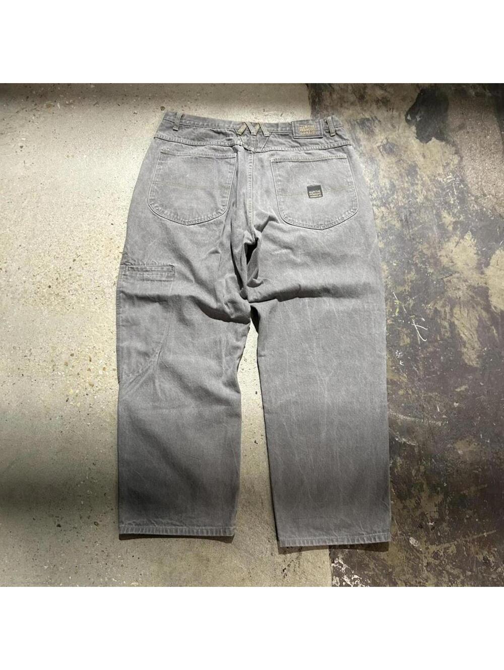 Vintage Y2K Marithe Francois Girbaud baggy fit grey jeans